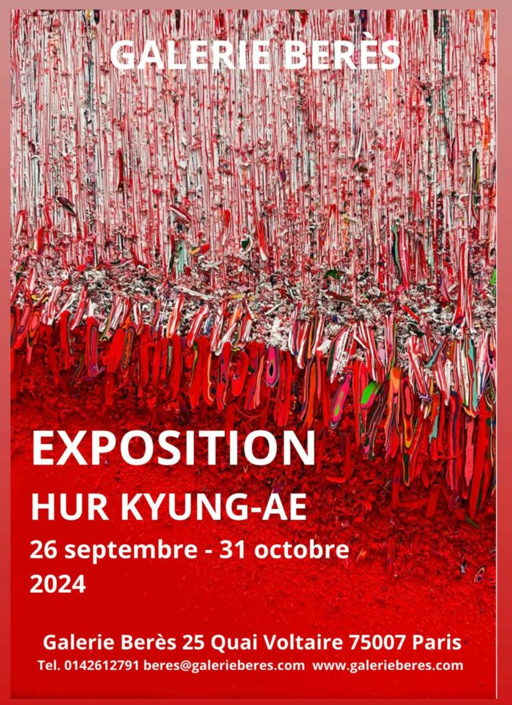 Exposition du 26 septembre au 31 Octobre 2024